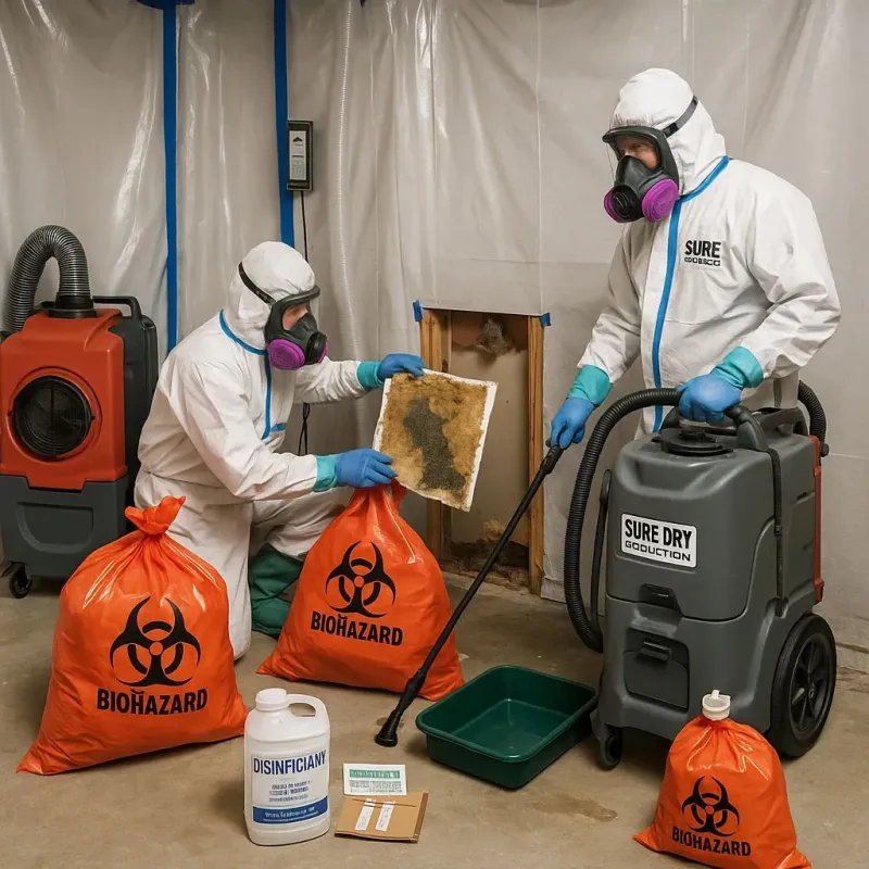 Contaminated Water Handling Protocols process in Maple Grove, MN